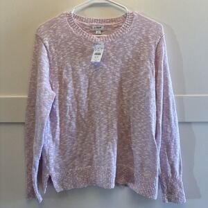 NWT J.Crew Size Small Purple And White‎ Marble Summer Sweater